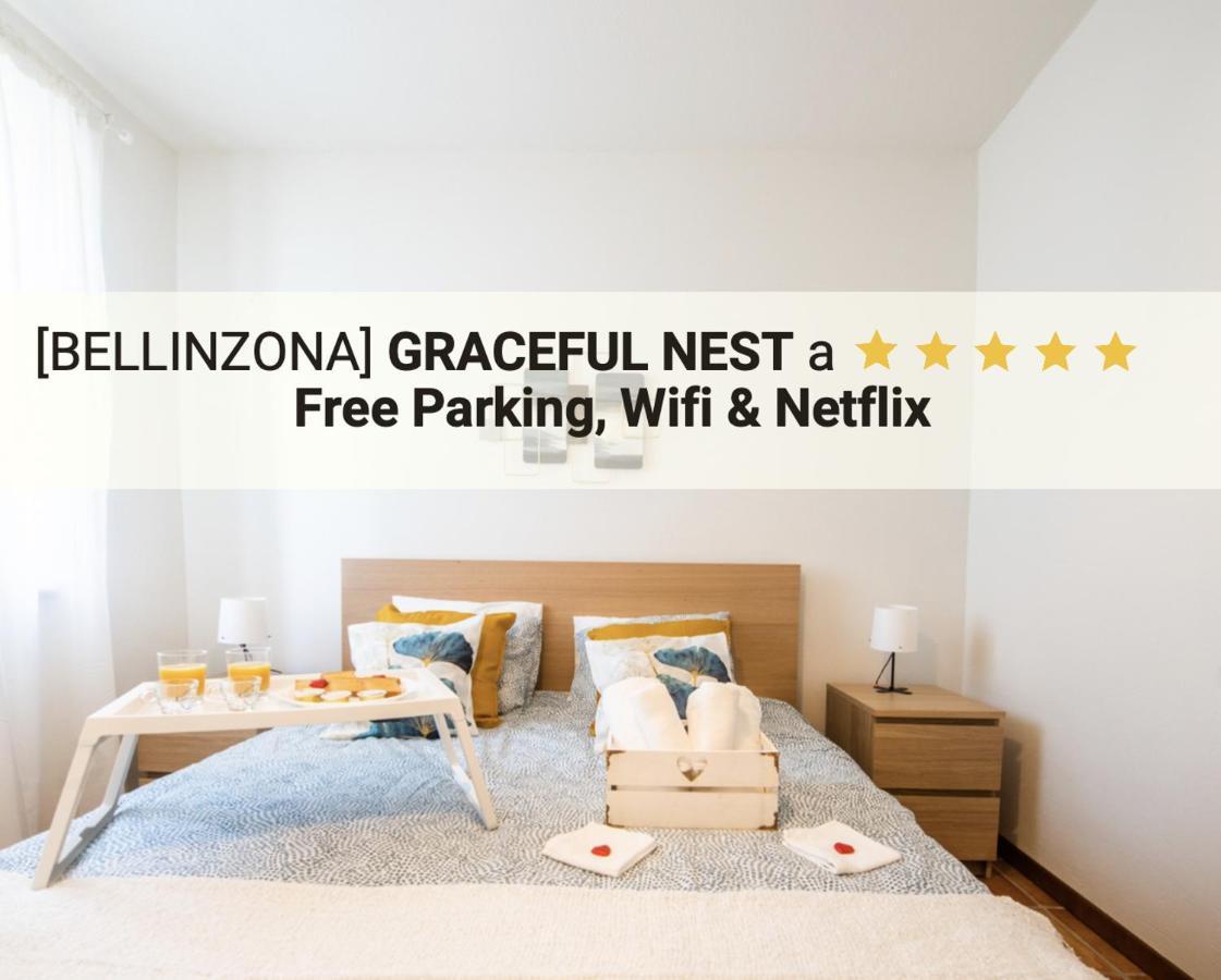Appartement New Bellinzona Grazioso Nido A ☆☆☆☆☆ Extérieur photo